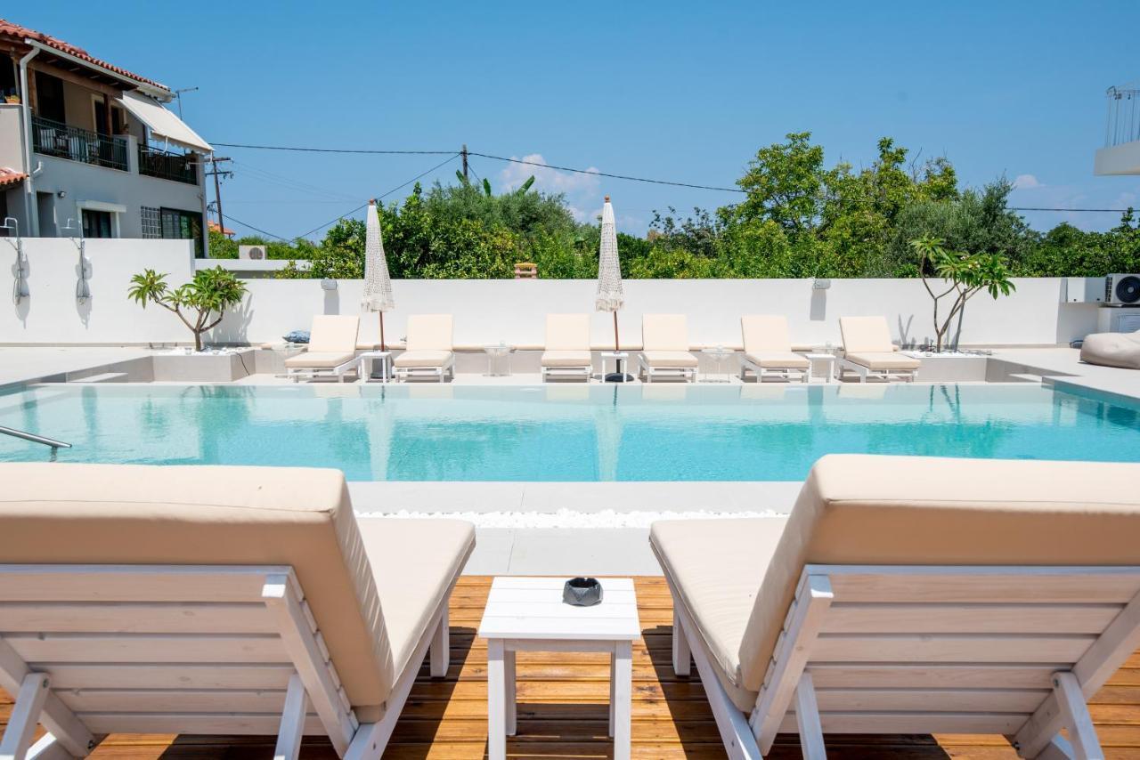 Ennea Suites-Earth Suite Flámbouras Kültér fotó